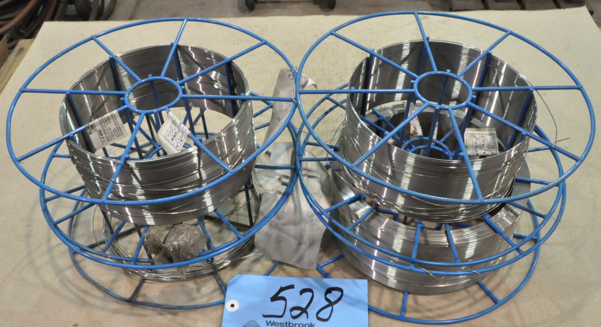 Lot-(3) Partial Spools of Stainless Steel Welding Wire