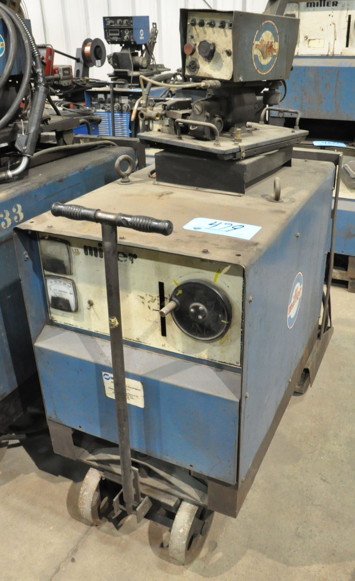 Miller Model CP-250TS, 250-Amp Capacity DC Arc Welding Power Source