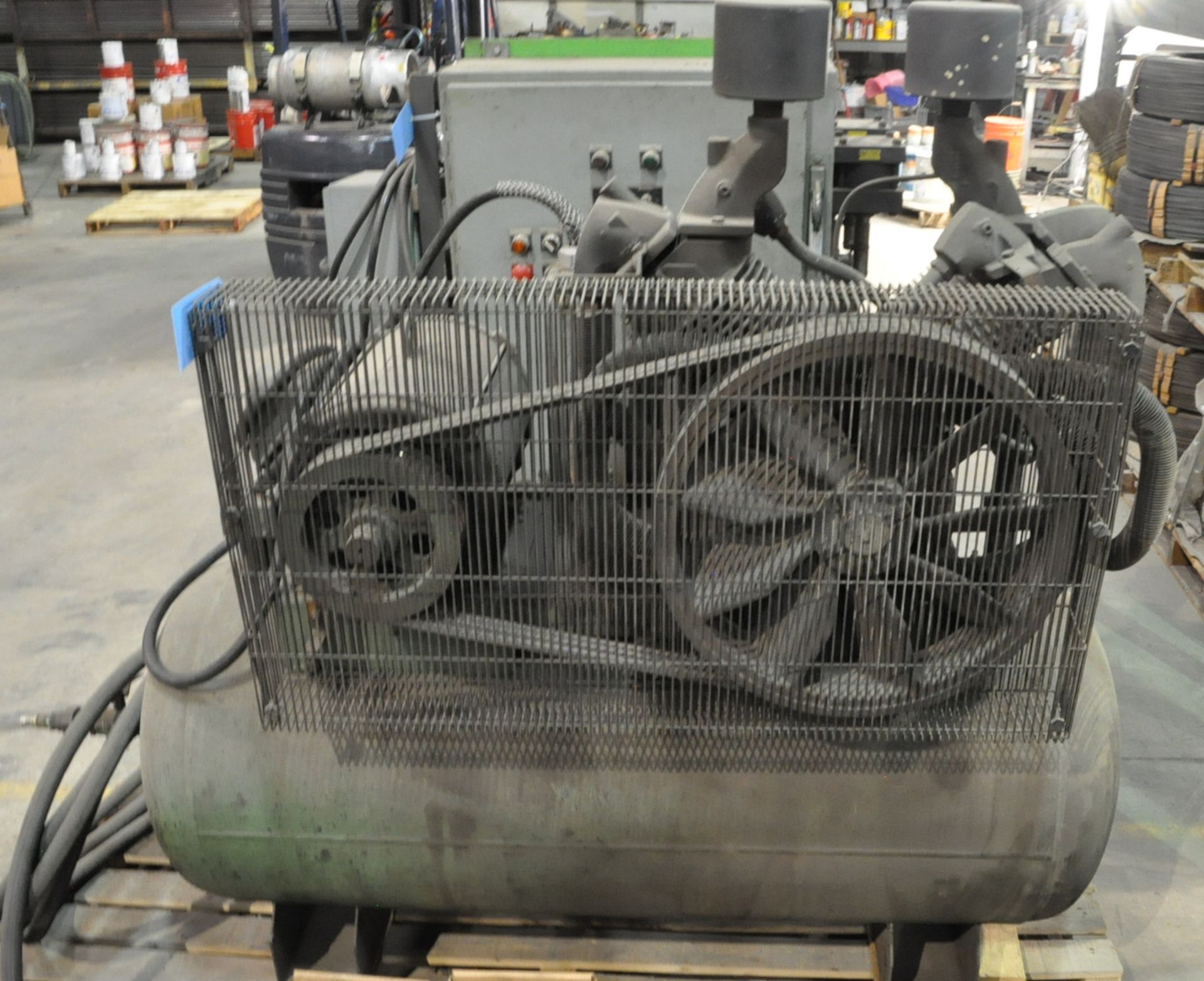 Speedaire 25-HP Horizontal Tank Mounted Air Compressor,