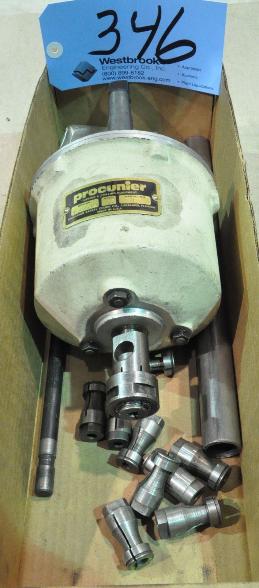 Procunier Series 13002 Model 3, Tapping Head, S/n E, in (1) Box