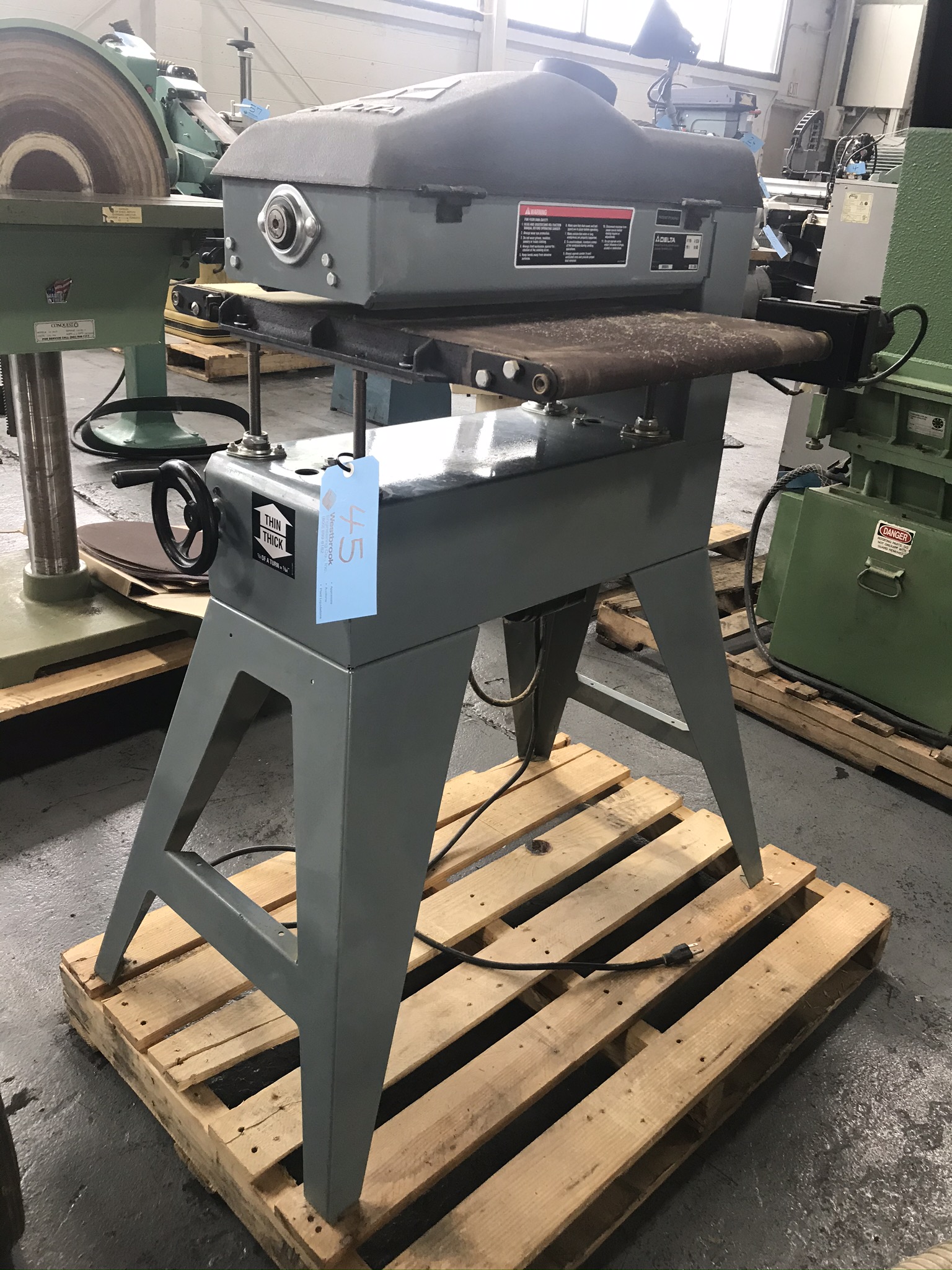 delta 18x36 drum sander