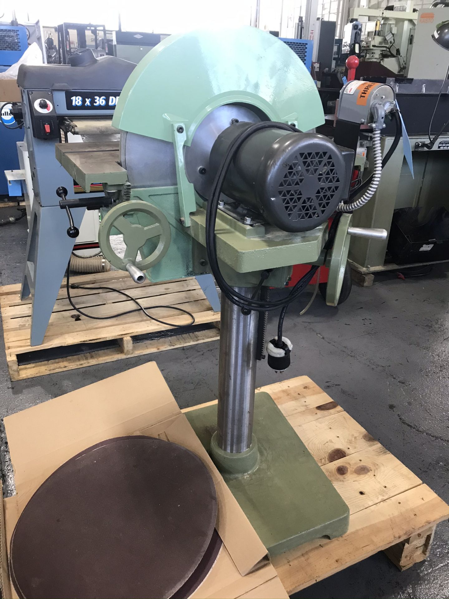 Conquest 20 Arch Industrial Disc Sander w/ Extra Sanding Discs - Image 2 of 4