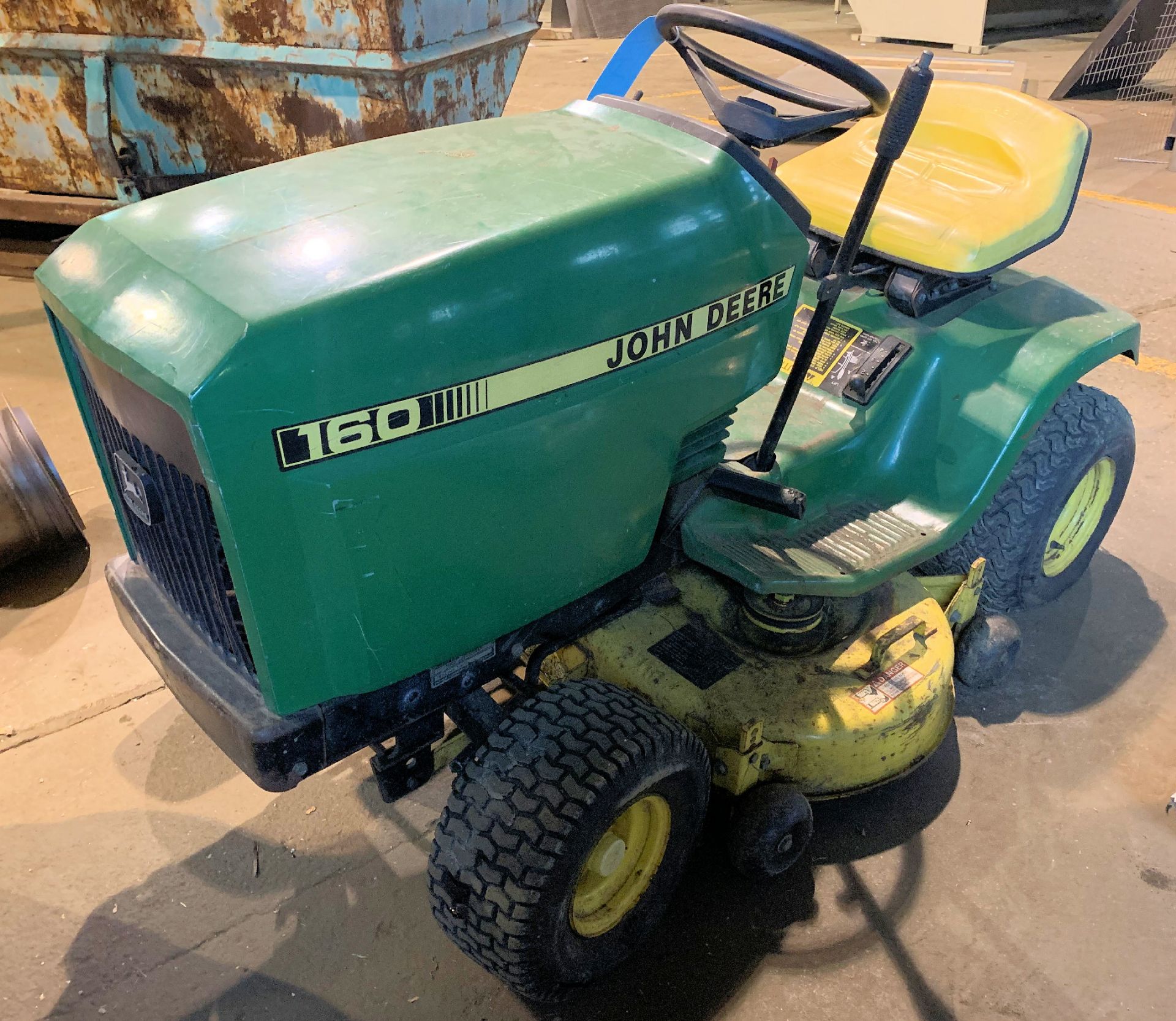 John Deere Model 160, Gas Powered Riding Lawn Mower - Image 2 of 3