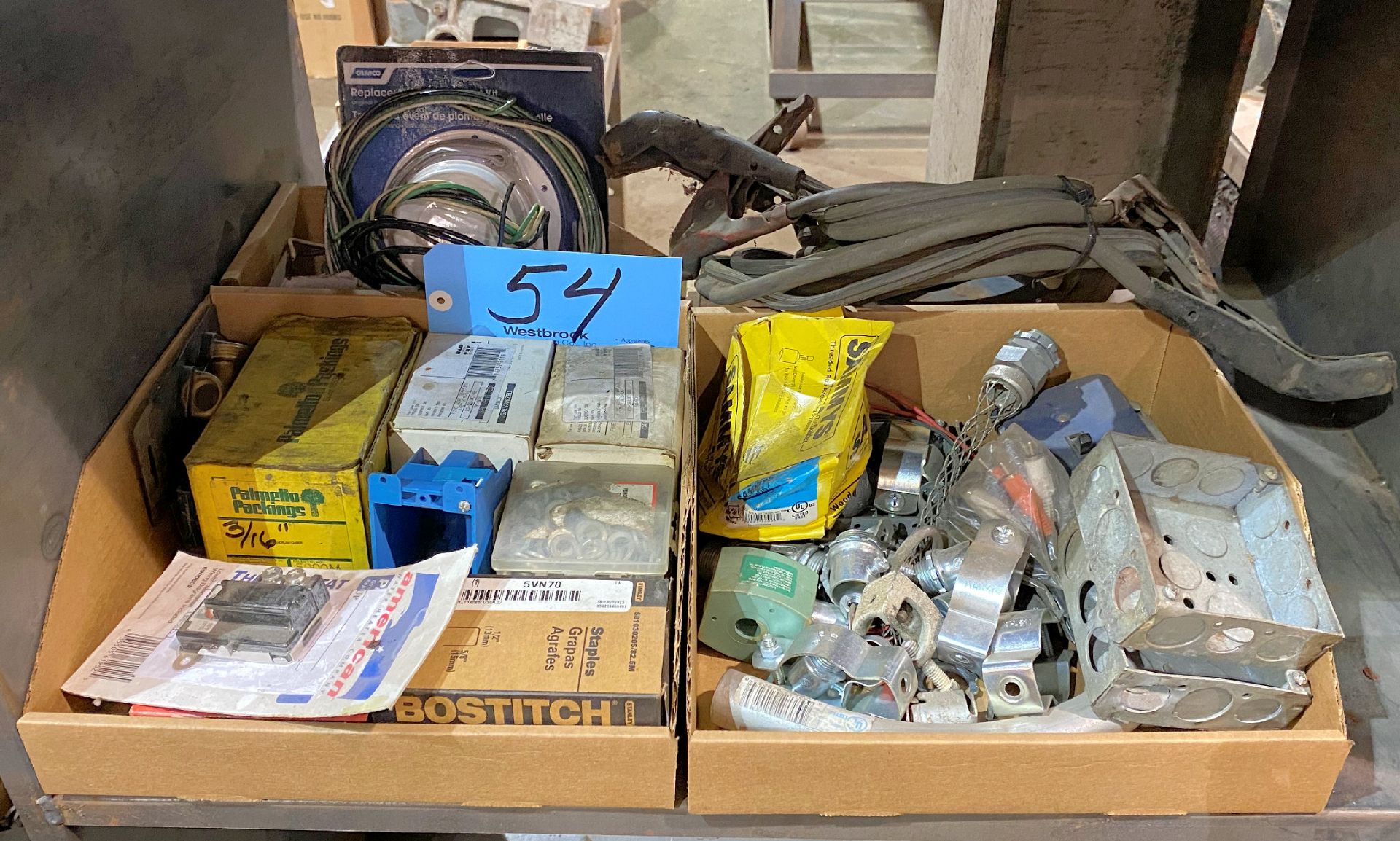 Lot-Electrical Hardware in (3) Boxes