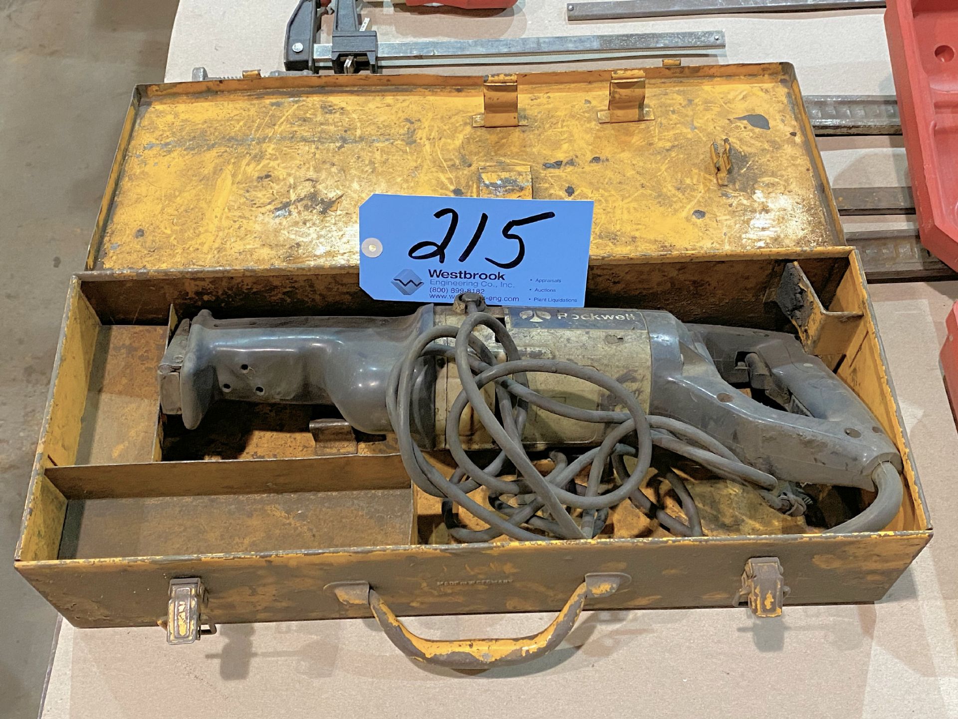 Rockwell Electric Reciprocating Saw with Case