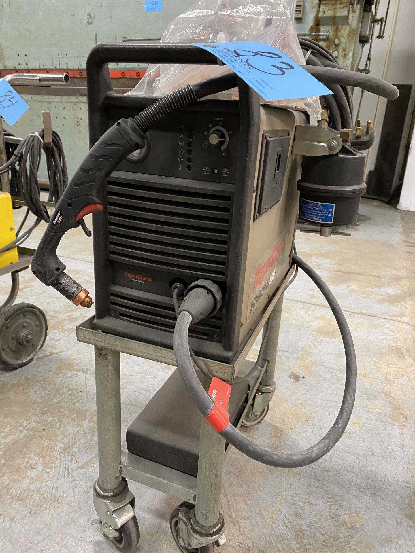 Hypertherm Powermax 600, Portable Plasma Cutting System, with Cart Complete with Consumables