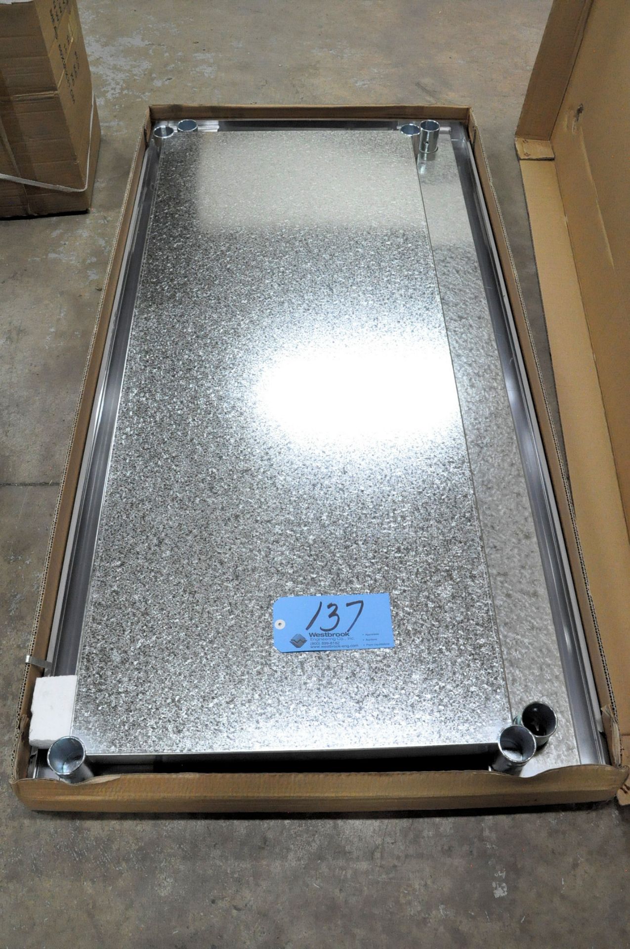 No Name Model VTT6030, 60" x 30" Stainless Steel Table