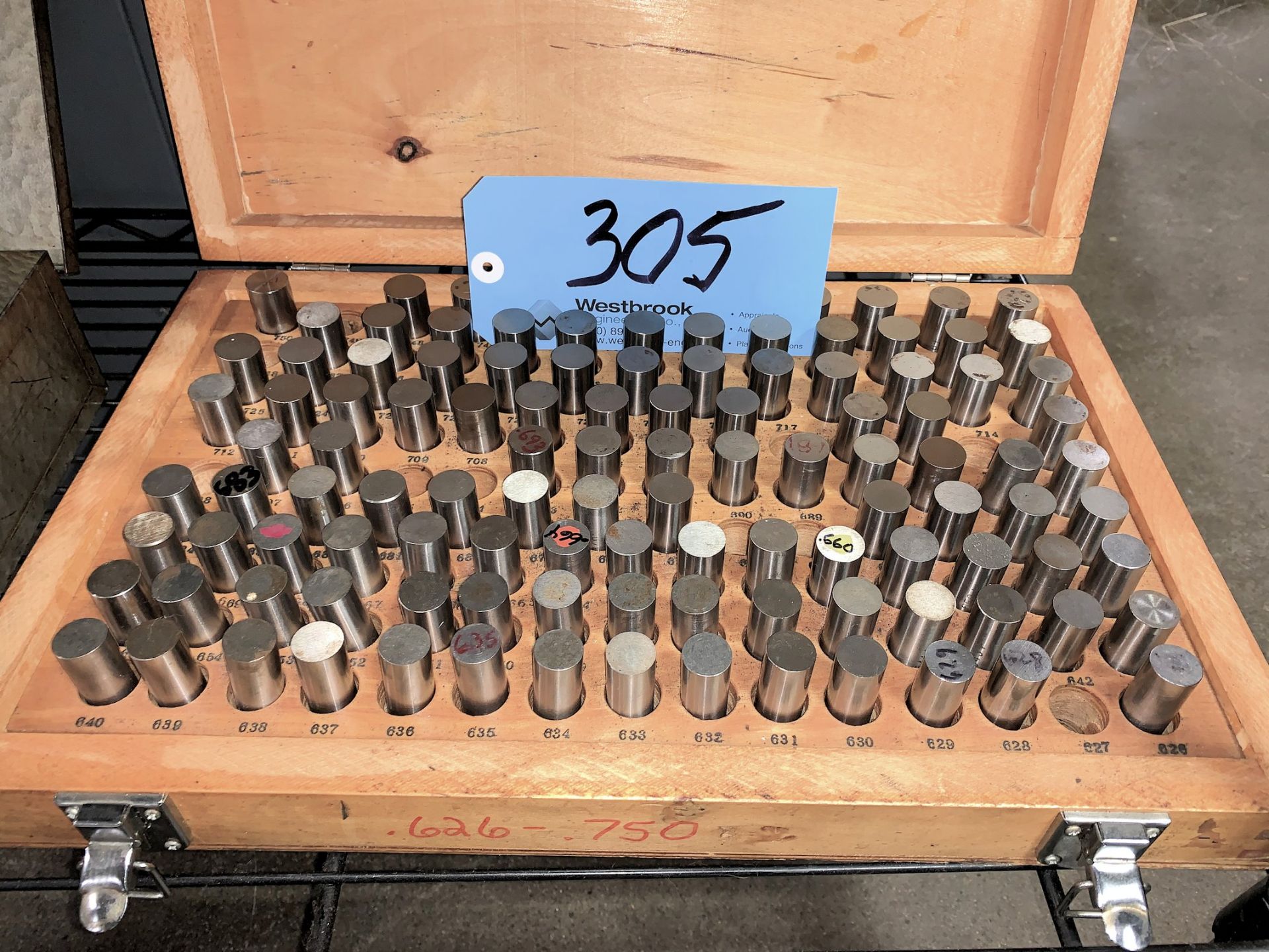 .626 - .750 Pin Gage Set