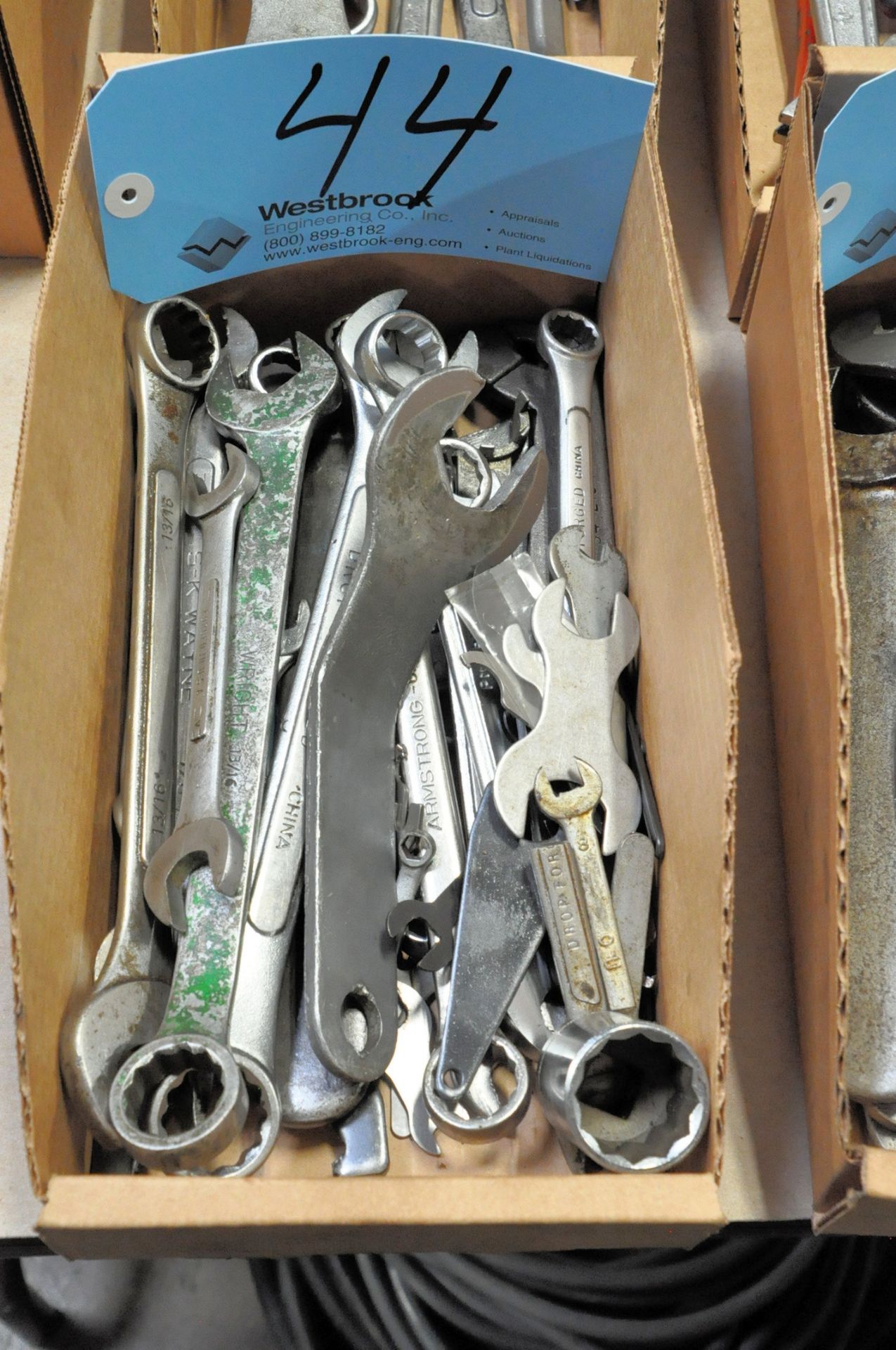 Lot-Mechanics Wrenches in (2) Boxes - Image 2 of 3