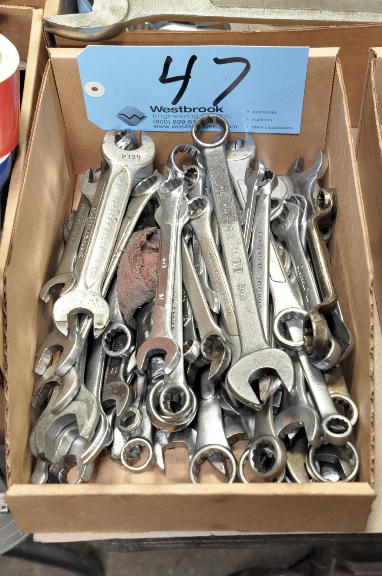 Lot-Mechanics Wrenches in (1) Box