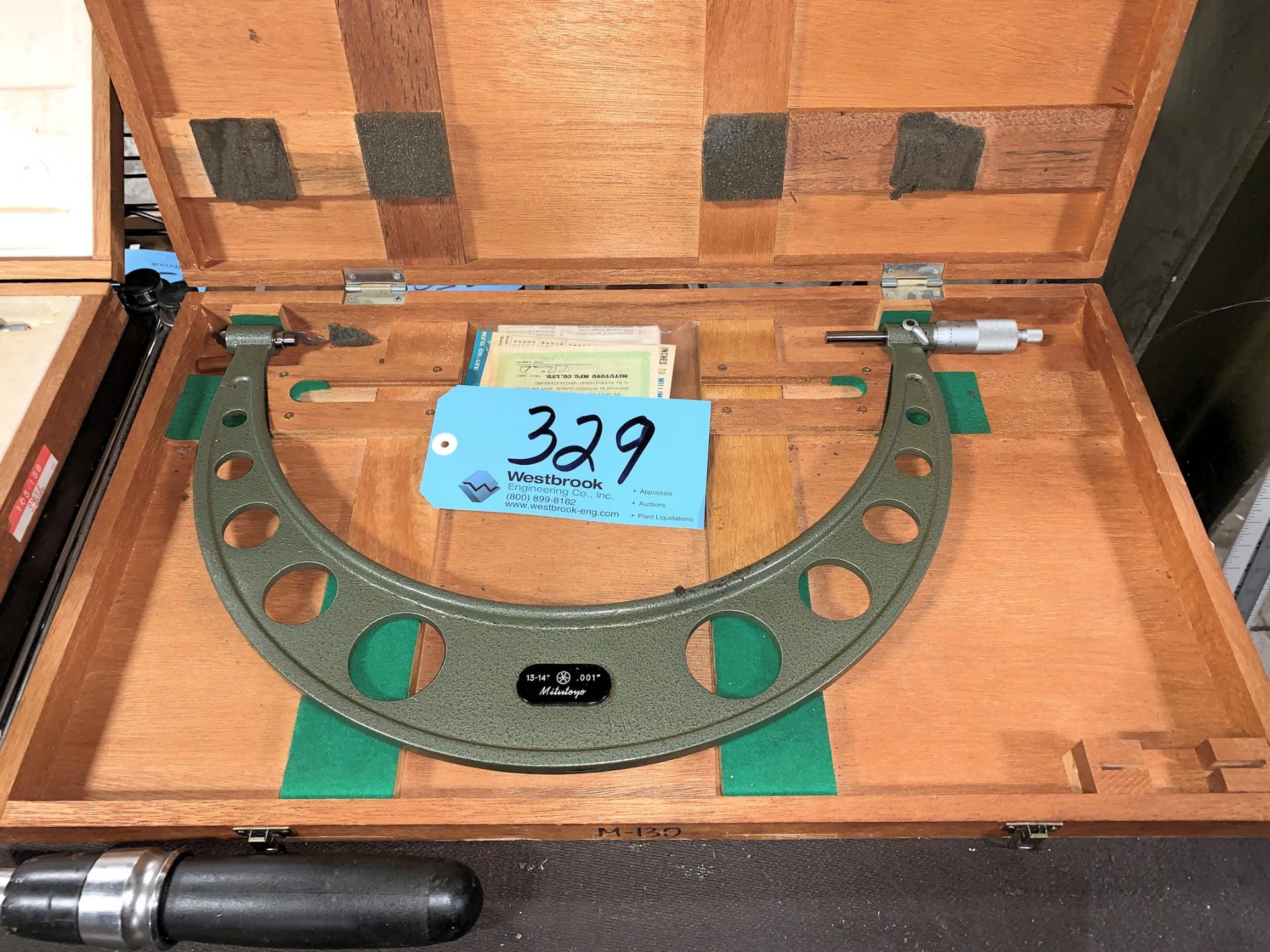 Mitutoyo 13-14" Micrometer with Case