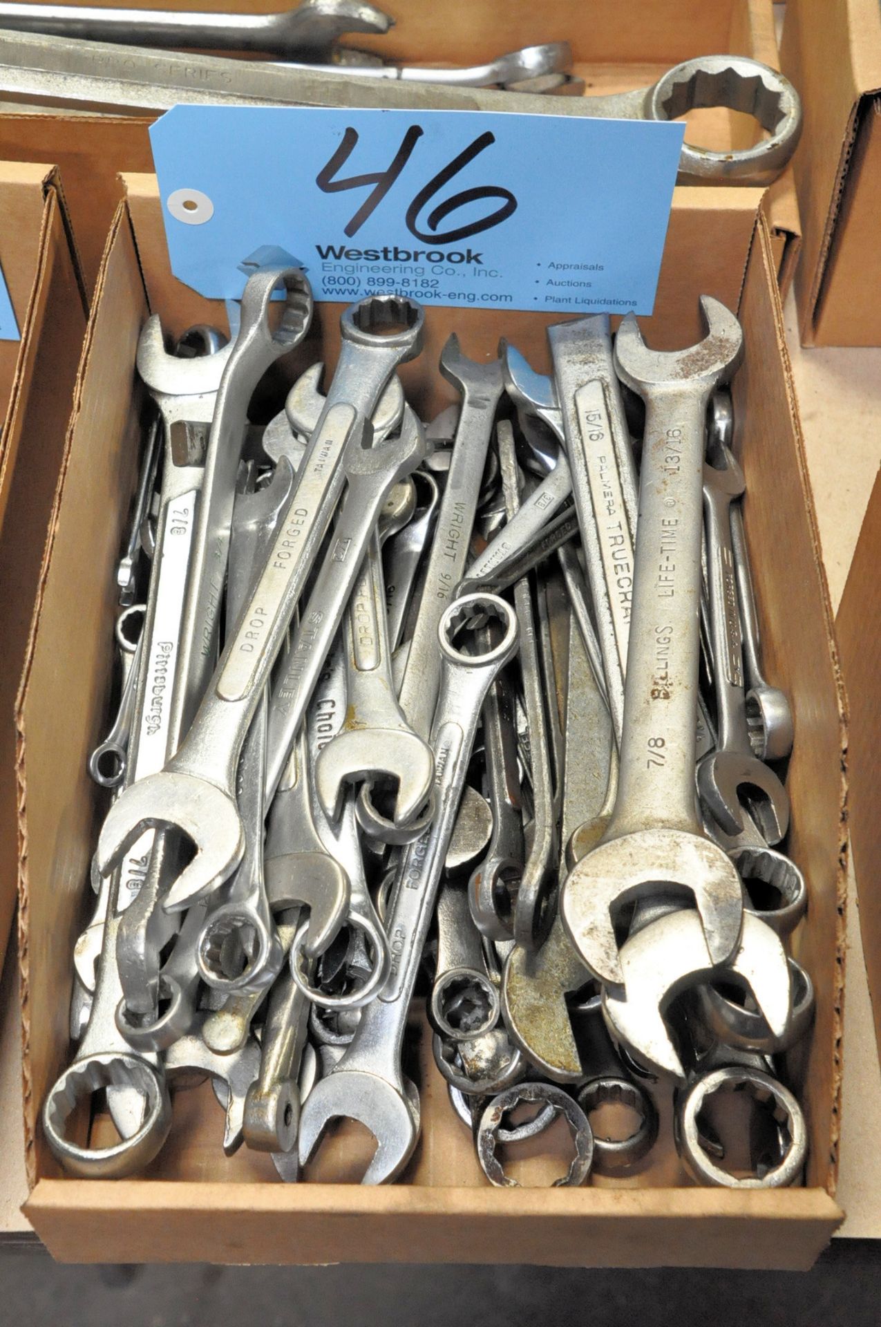 Lot-Mechanics Wrenches in (1) Box