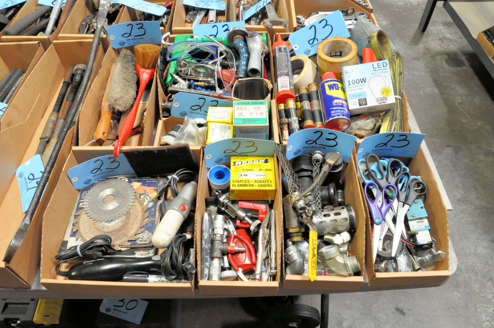 Lot-Various General Hand Tools in (8) Boxes