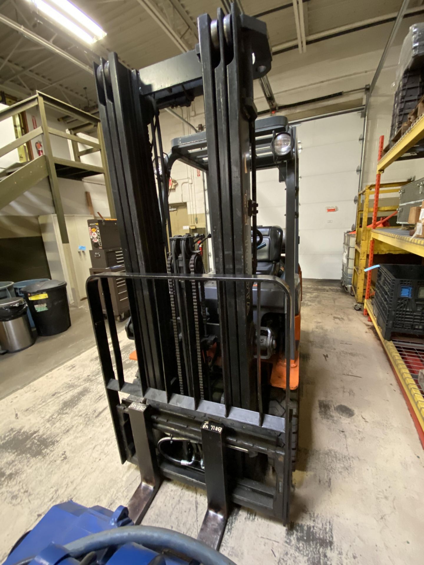 Toyota Model FGU15 Fork Lift Truck, 2500-Lbs. x 189" Lift Capacity LP Gas Fork Lift Truck - Image 12 of 14