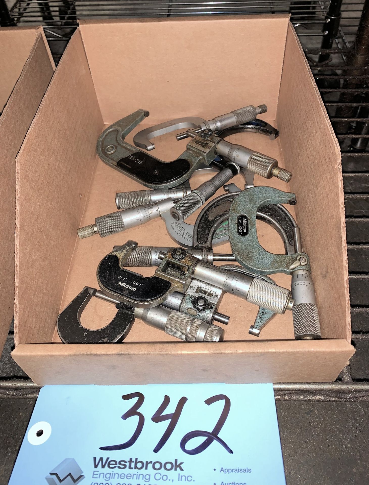 Lot-Small Micrometers in (1) Box