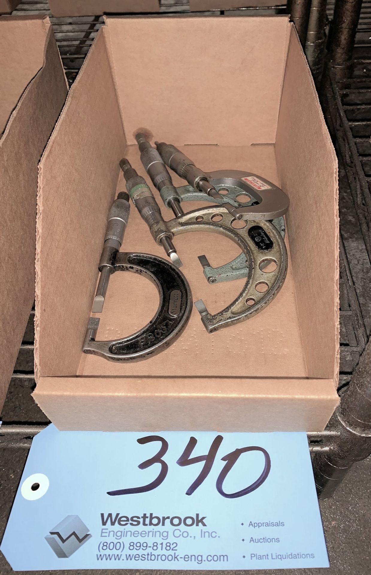 Lot-Blade Micrometers in (1) Box