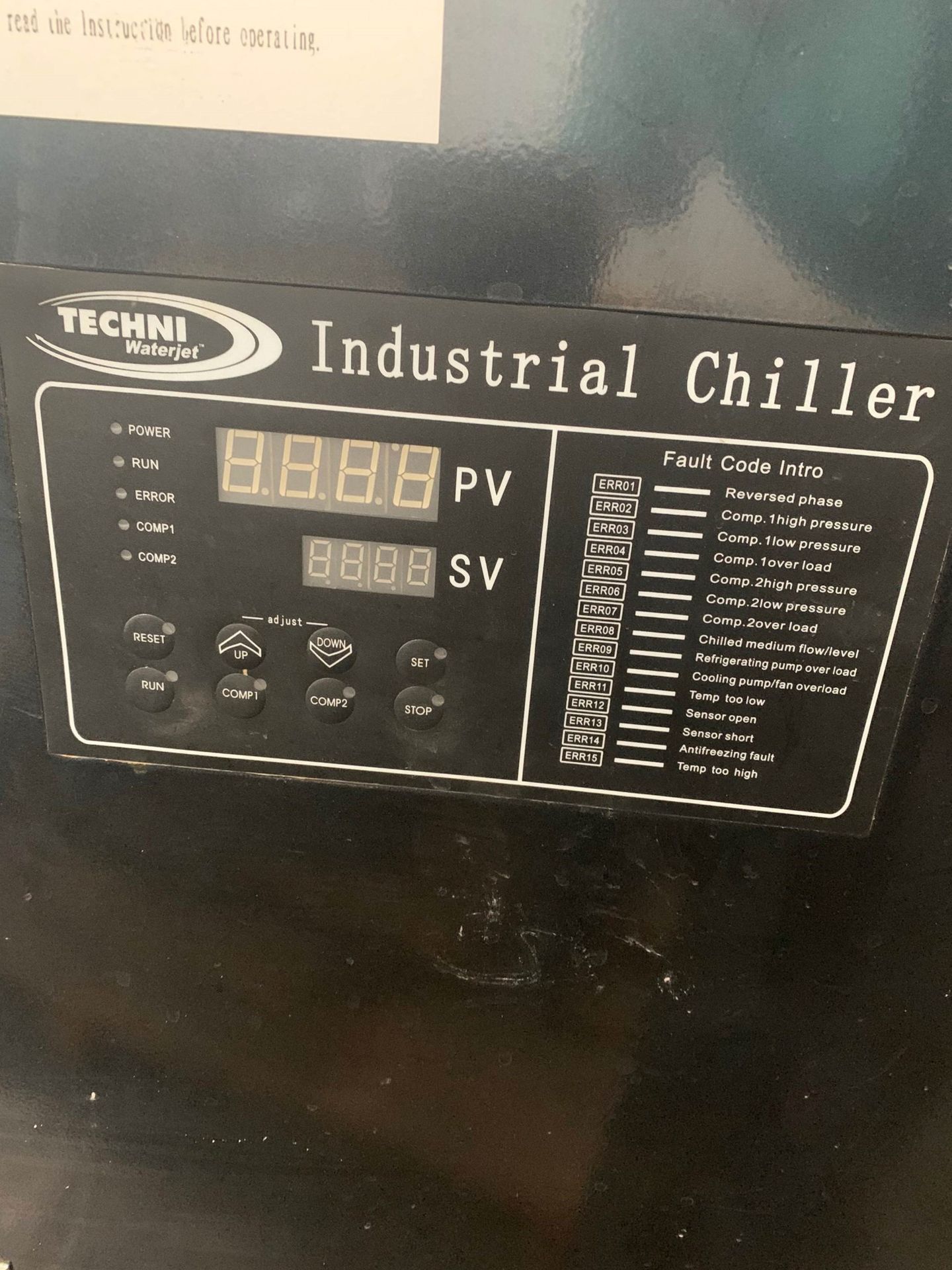 Techni Industrial Chiller Model HBC-3 - Image 5 of 6