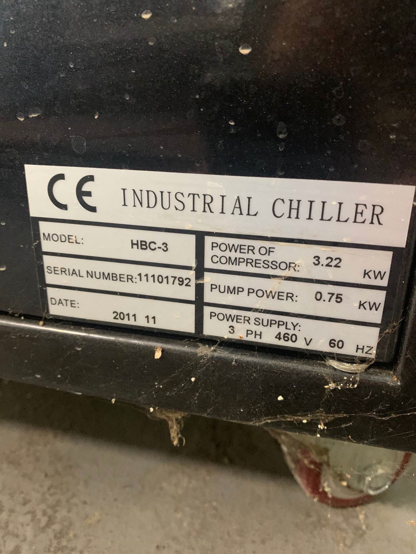 Techni Industrial Chiller Model HBC-3 - Image 6 of 6