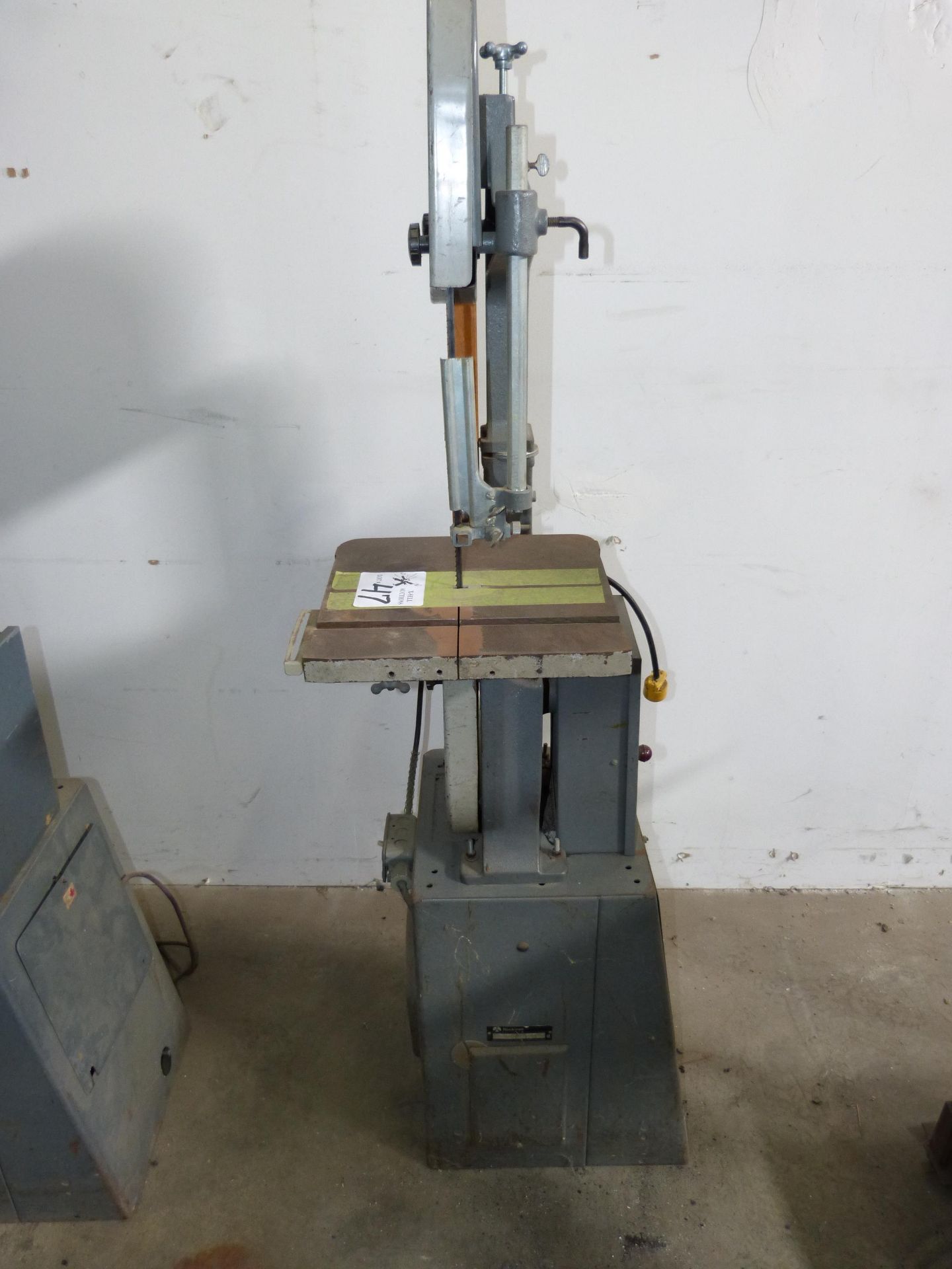 ROCKWELL VERTICAL BANDSAW 14'' THROAT CAPACITY - Image 3 of 3