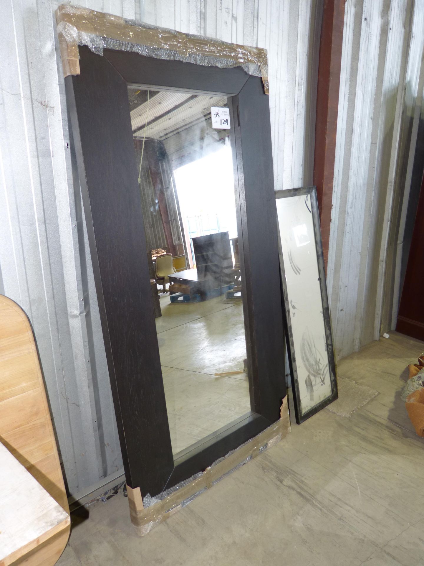 WOOD FRAMED WALL MIRRORS - Image 2 of 2
