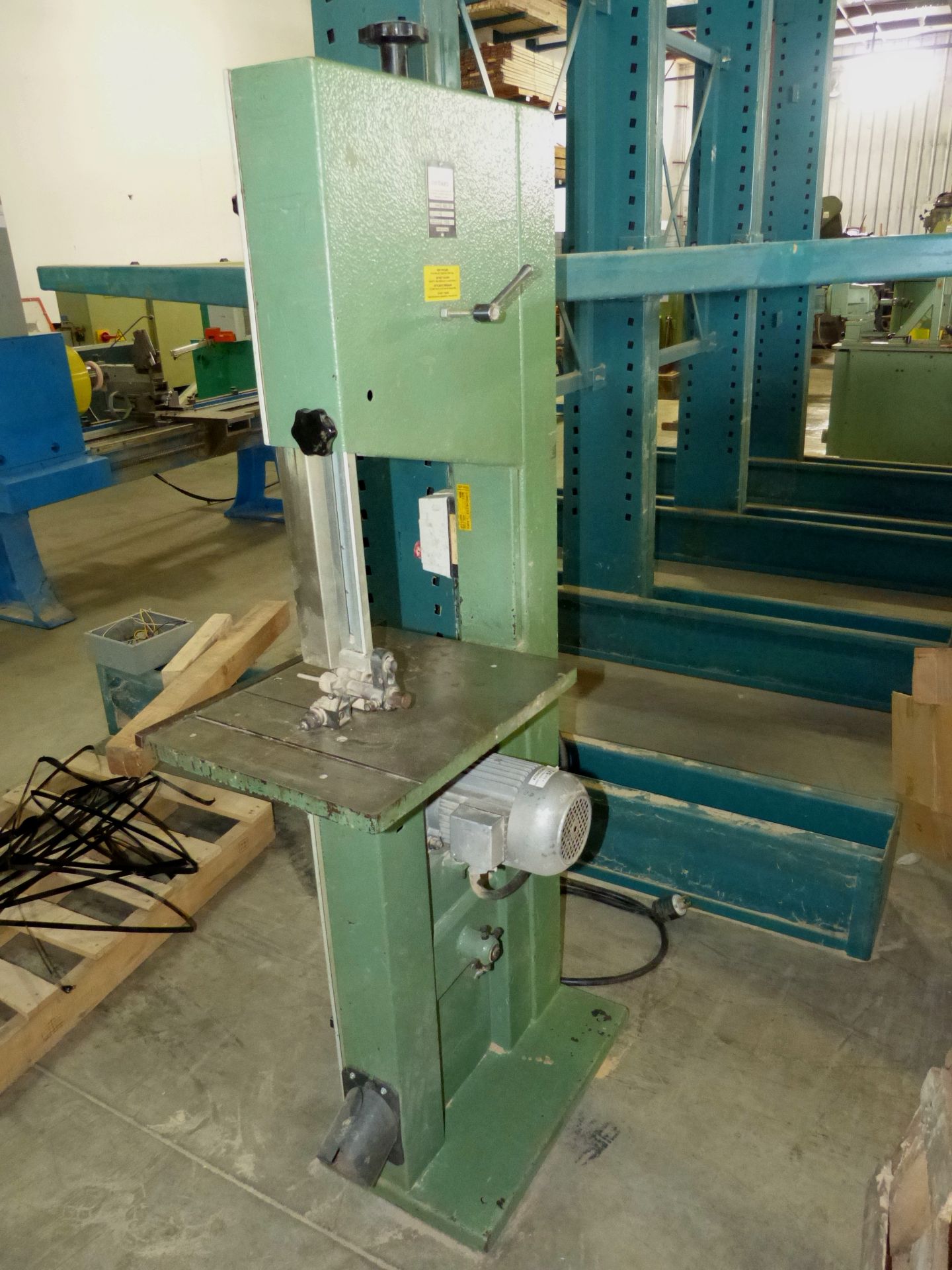 CENTAURO MODEL 400SP VERTICAL BANDSAW, 16" THROAT CAPACITY, - Image 2 of 3