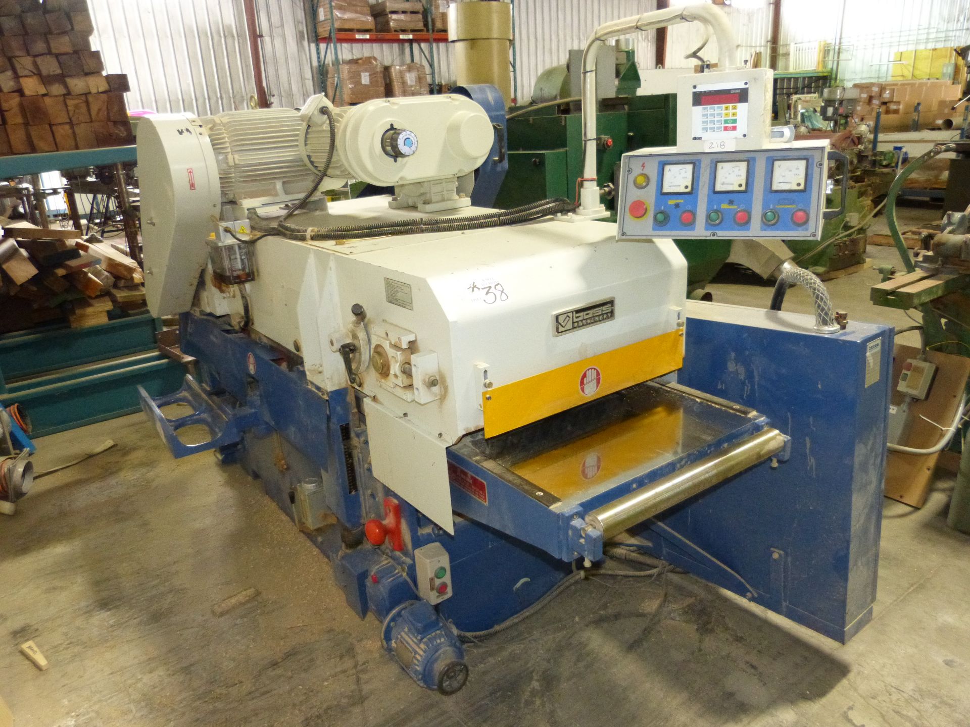 BOSS DSP-610A TOP & BOTTOM 24? HELICAL HEAD PLANER - Image 2 of 9