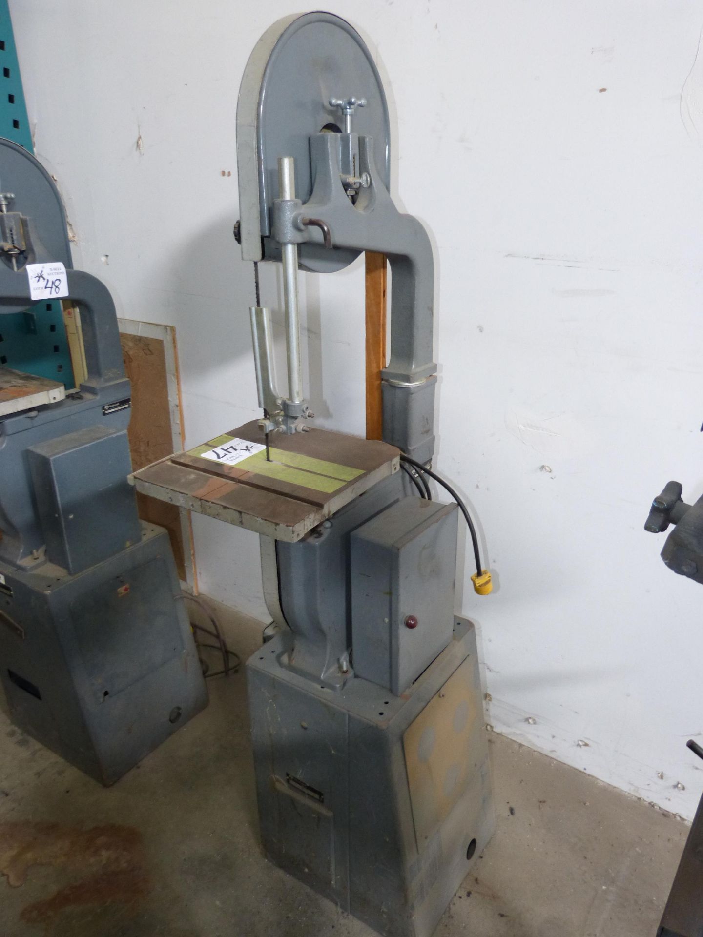 ROCKWELL VERTICAL BANDSAW 14'' THROAT CAPACITY - Image 2 of 3