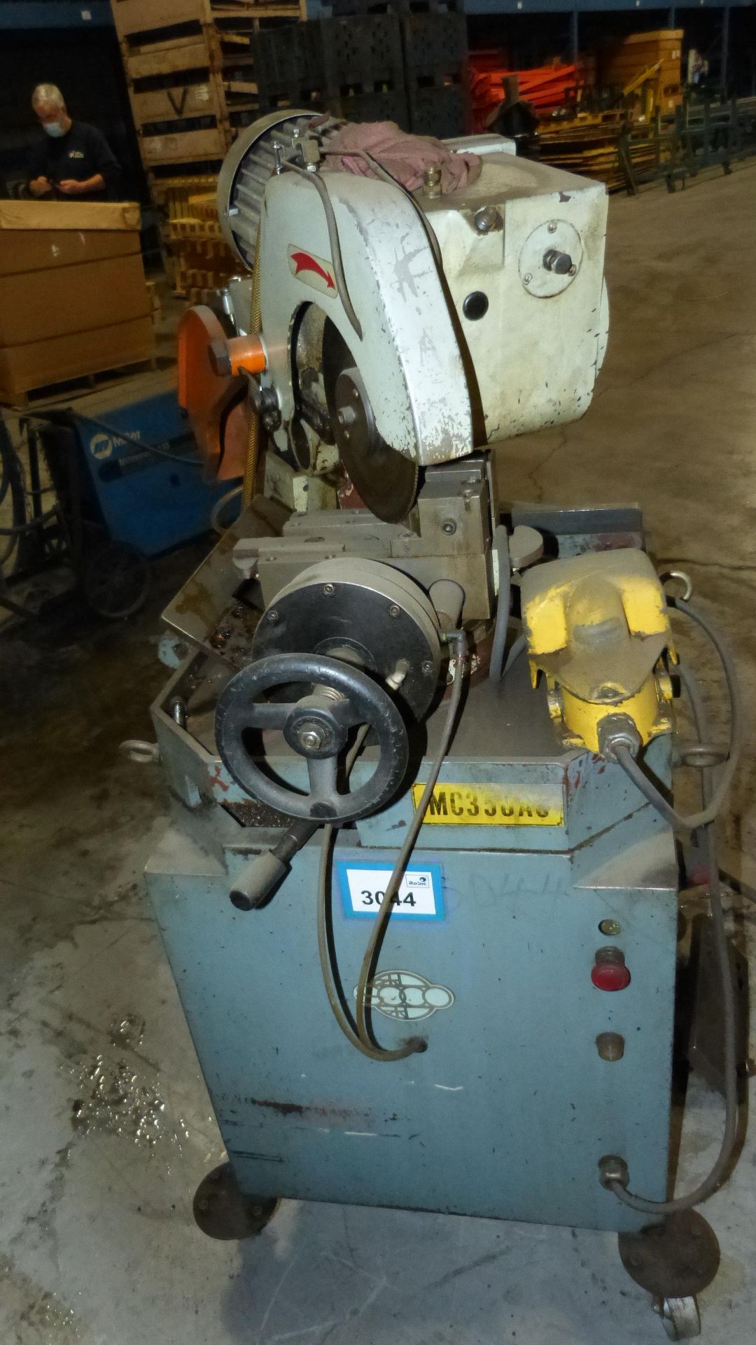 Soco model MC350AC 13" Cold Cut Saw, Foot Pedal Controlled - Image 3 of 5