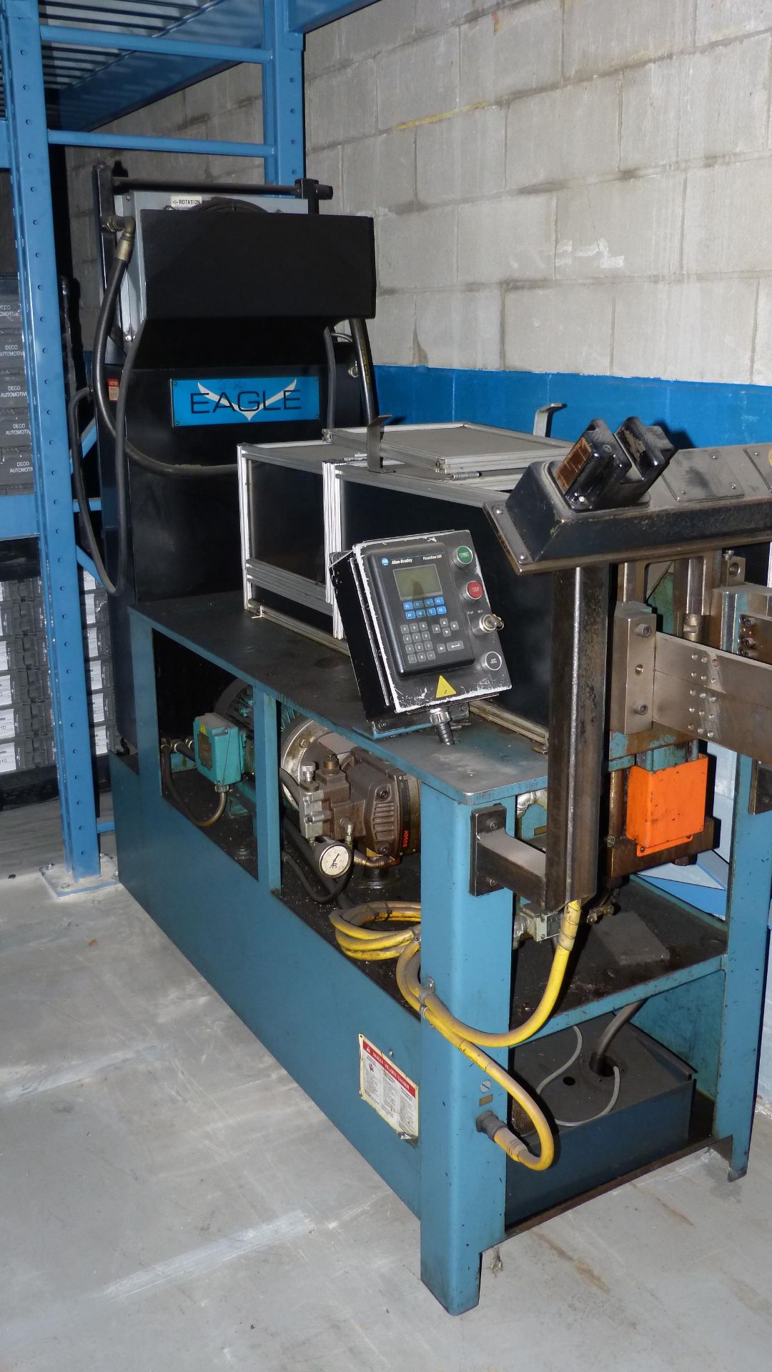Eagle Model E 2000 Tube End Forming Machine for ID & OD Sizing, Tube Capacity 1" to 3.25", - Image 6 of 8