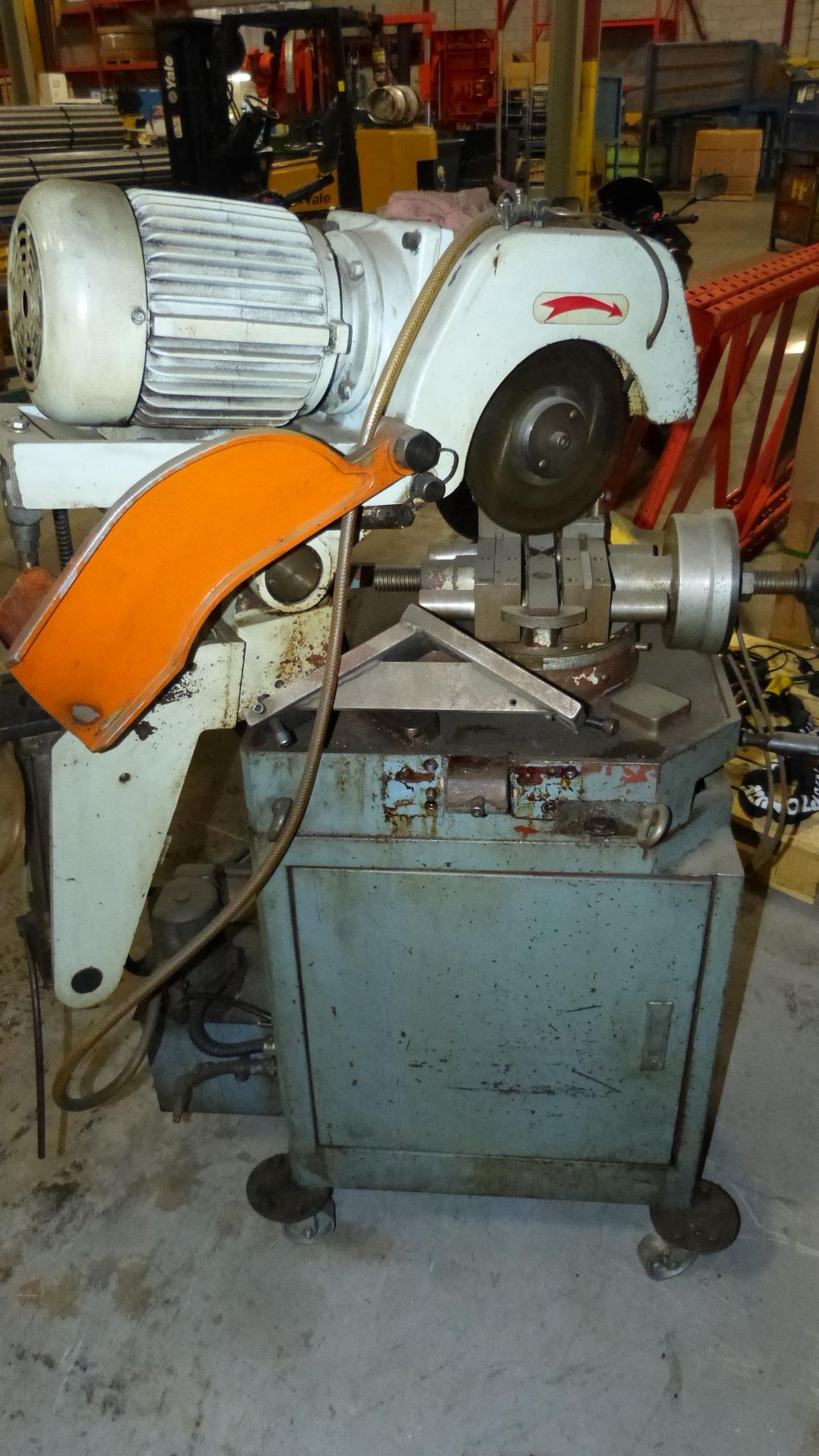 Soco model MC350AC 13" Cold Cut Saw, Foot Pedal Controlled