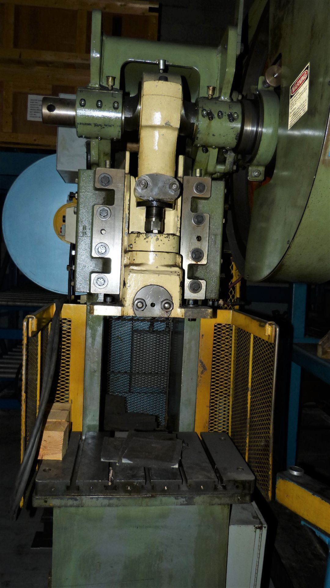 Azumuth Punch Press, Model 22L, 22 Ton Cap. 12 x 20 Bolster, Machanical Clutch, Air Cyl Assist - Image 3 of 4