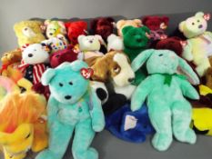 Beanie Buddies - n excess of 27 large various Beanie Buddies predominantly with tags (2) This lot