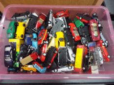 In excess of 50 diecast model vehicles to include Corgi, Solido, Matchbox and similar.