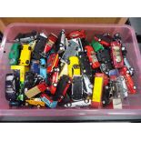 In excess of 50 diecast model vehicles to include Corgi, Solido, Matchbox and similar.