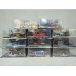 Eaglemoss - 11 Eaglemoss Batman collectors models all presented in perspex cases.