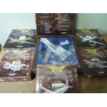 Corgi Aviation Archive - six boxed 1:144 scale diecast model aeroplanes comprising Classic