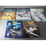 Corgi Aviation Archive - Five boxed 1:144 scale diecast models comprising # AA30006, # AA30002,