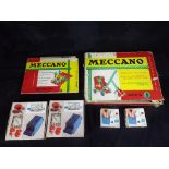 Lego, Meccano - Four boxed sets of vintage Lego including sets 100, 101 and similar.