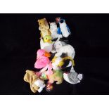 TY Collectibles - a collection of ten Beanie Animals with original tags to include Pellet, Rainbow,