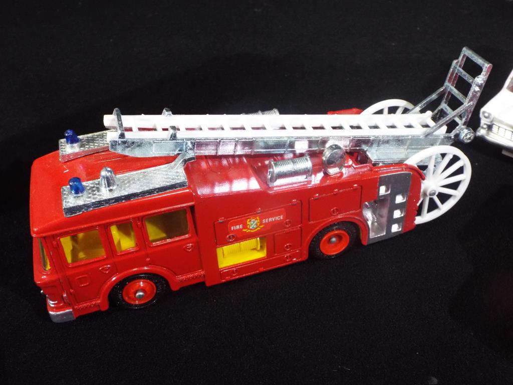 Dinky - Eight unboxed Dinky Emergency Vehicles. - Image 2 of 4