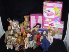 Barbie and Others - Three boxed Barbie dolls and toys including a boxed Barbie Typewriter,