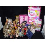 Barbie and Others - Three boxed Barbie dolls and toys including a boxed Barbie Typewriter,