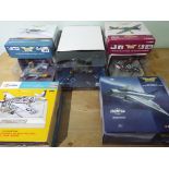 Corgi Aviation Archive - six boxed 1:144 and 1:72 scale diecast model Military aeroplanes