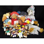 Wombles - a collection of soft toys in the form of Wombles characters to include a small collection
