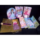 Barbie by Mattel - a collection of six Barbie dolls to include model numbers J8887, J8889, 16746,