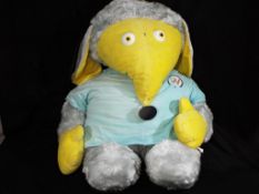 Wombles - a large soft bodied Womble toy approximately 110 cm tall.