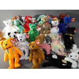 Beanie Babies - in excess of 30 various Beanie Babies,