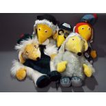 Wombles - a collection of five soft bodied Womble characters, approximate height 55 cm.
