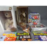 Beanie Baby Platinum Membership and other Teddy bears to include Merrythought,