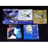 Corgi Aviation Archive - Five boxed 1:72 scale diecast military aircraft models.